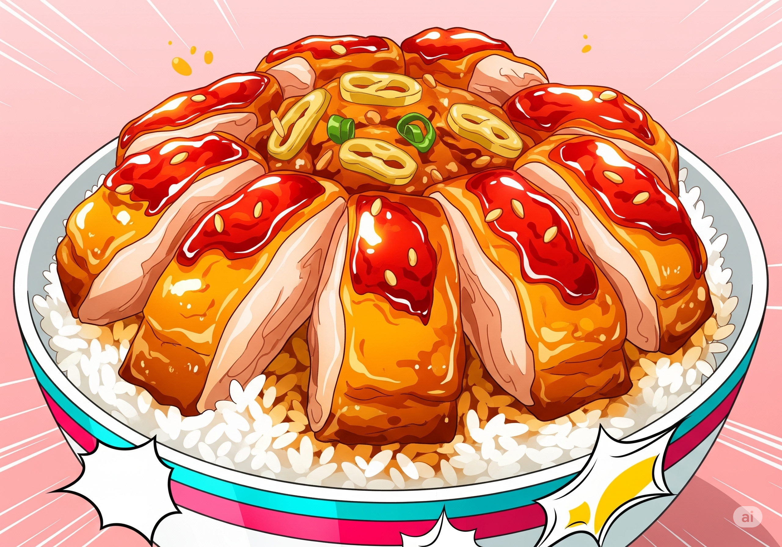 Rice Bowl Ayam Teriyaki